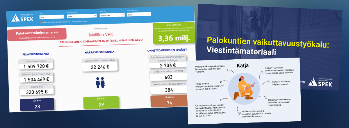 Ruutukaappaus vaikuttavuustyökalusta ja sen viestintämateriaalista